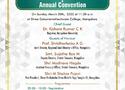 Invitation: XXXV Annual General Body Meeting &amp; Annual Convention